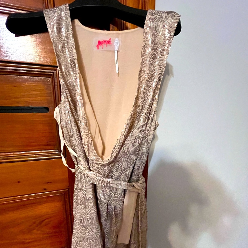 Free People Sparkly Dress